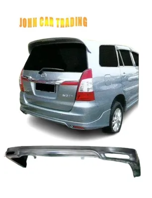 Ready Stock Toyota Innova 2014 Oem PU Rear Skirt BodyKit Innova Skirt Belakang T.Innova 14 Rear Lip PU Material No Paint