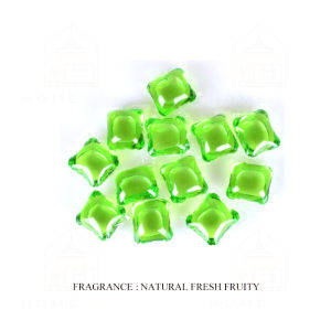 🔥HL🔥2PCS L Size Laundry Gel Beads Magic Washing Cleaner Lasting Fragrance Liquid Condensate Bead Sabun Candy Basuh Cuci Baju