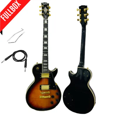 Đàn Guitar Điện Epiphone Limited Edition Les Paul Custom Pro Kèm Cần Nhúng YN25