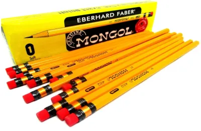 1 Box Pencil Writing Material Mongol 1 School Home or Office Supplies Stationery Supply (12pcs Mongol no.1)