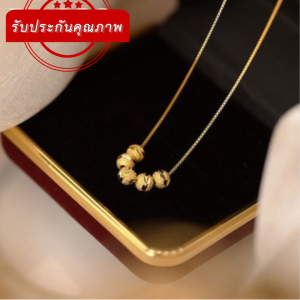 สร้อยคอจี้ลูกปัด ดีไซน์ใหม่ ใส่ได้ตลอดกาล พร้อมส่ง