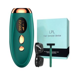 XIAOMI 除毛儀 刮毛器 IPL Laser Freezing Point RemovalPainles Skin Rejuvenation Home Portable Hair Removal Device Hair Removal Laser Hair Removal Permanent 99999X Flashes 5 Power Electric Remover Epilator Home Salon