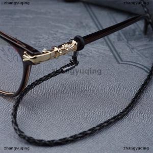 [COD] zhangyuqing Thick Twist Sunglasses Leather Rope Chain Eyewear Braided Glasses Lanyard Strap Outdoor Non-slip Eyeglass Accessories