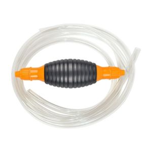 WENSH Universal Manual Fuel Pump Safe High Flow Hand Gas Oil Pump Suction Pipe Portable Gasoline Siphon Hose Pump Motorcycle Use