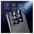 FRAME CAMERA SAMSUNG GALAXY S20 / S20 FE / S20 PLUS / S20 ULTRA / S21 / S21 PLUS / S21 ULTRA PELINDUNG KAMERA TEMPERED GLASS KAMERA PREMIUM 9H FULL BLACK LENS PROTECTOR. 