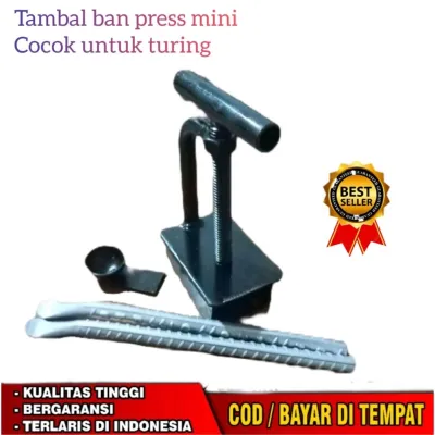 Alat Tambal Ban Mini Praktis dan Cukit Sepasang (Fullset Bonus Kunci Pentil) Tambal ban tauring