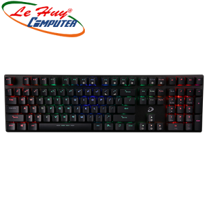 Bàn phím cơ Dareu EK810 Black Multi-LED (Blue/Red/Brown Switch)