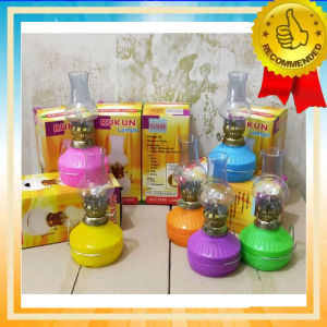 Lampu Teplok 2 LED Lampu Ublik Baterai Lampu Emergency Lampu Templek Lampu Semprong Lampu Teplok Baterei Lampu Rukun