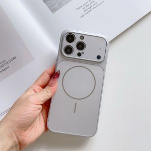Original Color Case For 16 Pro 14 15 Pro Max Luxury Seconds Change 17Pro/Pro Max Wireless Charging Magnetic Phone Case