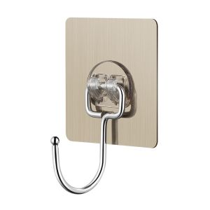 Combo 10 móc dán tường siêu dính chịu lực tốt Móc Inox treo quần áo đồ dùng đa năng tiện ích