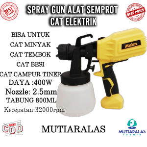 400W 800ML High Power Pistol Cat Semprot Listrik / Semprot Listrik / Alat Semprot Cat Elektrik