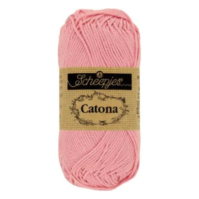 SCHEEPJES Catona Yarn (100% Mercerized Cotton) 518 Marshmallow