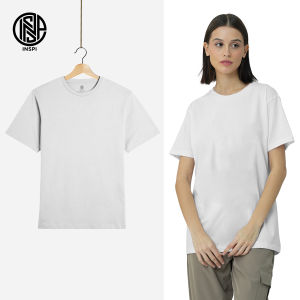 INSPI Basics Cotton Round Neck Shirt Trendy Earth Collection Tshirt for Men Essential Comfortable Top Casual Outfit