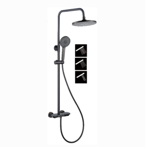 SG Local Seller Authorized Dealer PUB Approval High Quality Piano Rain shower Mixer Set Gun Metal / Gold / Matt Stainless Steel / Chrome Ready Stock