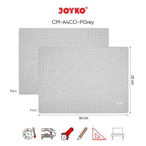 Joyko Cutting Mat CM-A4CO / Alas Potong Ukuran A4 Pastel Color