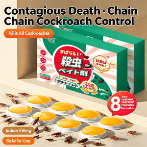 8Pcs Cockroach Killer Repellent Anti-Cockroach Fruit Fly Trap Cockroach Bait Fumigation Cockroach Repellent