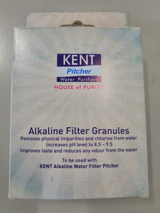KENT Alkaline Pitcher Media with Sediment Filter (for KENT Alkaline