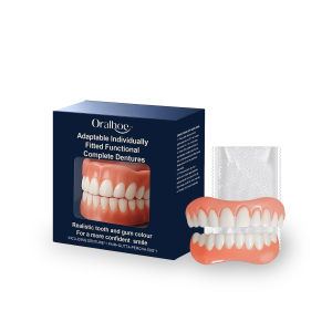 new Denture Care Kit – Enhances smile aesthetics ensures comfortable wear and refines the appearance of dentures. Free Shipping