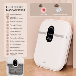 Srabuy Foldable Foot Bath Foot Spa Soak Massage Bucket Thermostatic Foot Massager Home Foot Care Portable Soaking Tub Maintain Water Temperature 100% Original Ready Stock