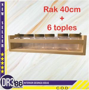 Rak Dinding Tempel Murah & Multifungsi