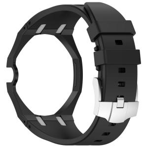 PC Case+Silicone Strap For Swatch X AP Royal Pop Pocket watch Changer to Wristwatch Integrated Modification Accessories