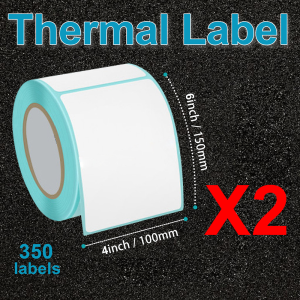 4 Thermal sticker Label shipping Logistics Air waybill Printer Bluetooth for iphone ipad Andorid
