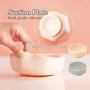 Baby Silicone Honeycomb Suction Bowl