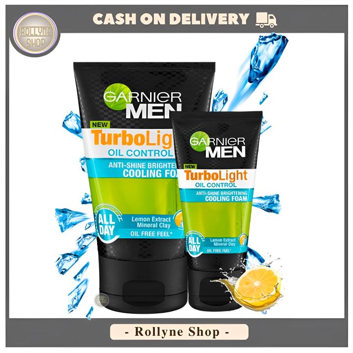 Garnier Men Turbolight Oil Control Cooling Foam By Rollyne Shop