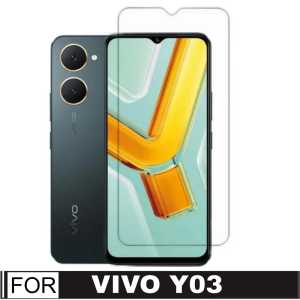 Tempered Glass VIVO Y03 Anti Gores Layar Bening