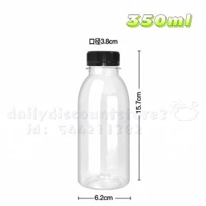 PET Plastic Bottle Otso Bottle for Kutkutin or Beverages Coffee Jelly By DrakesFoodpackaging