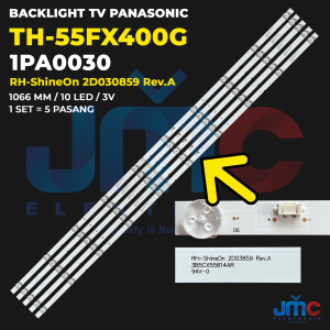 Backlight TV Panasonic 55 Inch TH55FX400G TH-55FX400G RH-ShineOn 2D030859 Rev.A