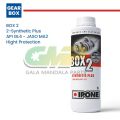 IPONE BOX 2 Oli Mesin Motor 2T 1L Gearbox Oil Ester Synthetic Plus. 