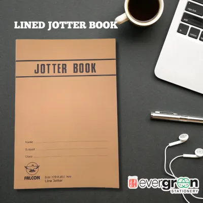 [SG] Lined Jotter Book | 17.9 x 25.3 cm [Evergreen Stationery]