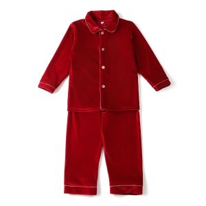 Ruffkids Baby Pajamas Loungewear Kids Clothes Family Matching Boys Girls Pjs Velvet Christmas Pyjamas Sets2026