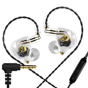 ND NX2 Headset Dynamic Stereo Heavy Bass In Ear Monitor Earphone HiFi Game Sport Music Headphone