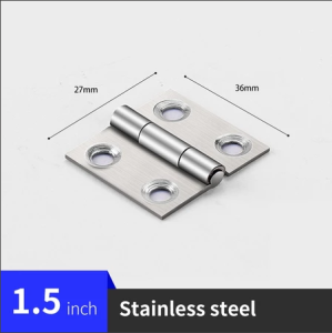 (20 PCS)Stainless steel small hinge cabinet door hinge gym cabinet hinge