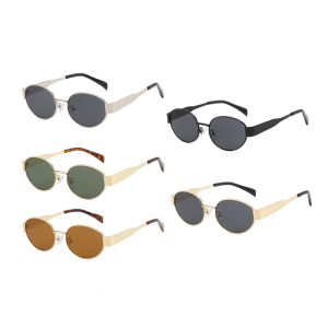 Fishing Driving Protections Glassses Vintage Styles Sunglasses Oval Sunglasses Fashion Sun Glasses for Men and Women