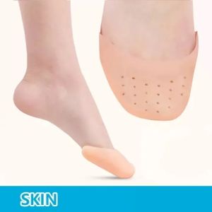 1Pair Forefoot Pad Toe Protector Silicone High Heel Ballerina Half Size Cushion Pain Relief Non-slip Shoe Insole for Women Foot Care