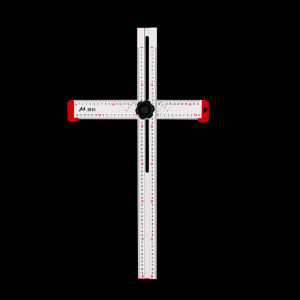 Germany Industrial 23 Inch Multi-angle Combination Square T-Square 60cm Multifunctional Drawing Ruler Design Measurement Tools