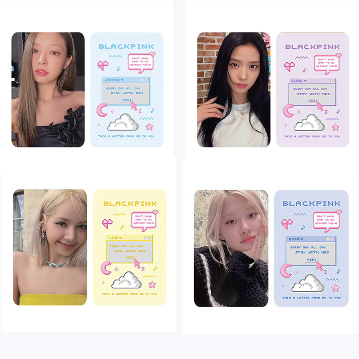 BLACKPINK ANNIVERSARY DECO KIT PhotoCard Jisoo Rose Lisa