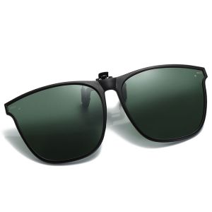 STMEN Polarized Elegant Photochromic For Women Men UV Protection Outside Seaside Square Night Vision Glasses Clip On Sunglasses Anti-UV Eyeglasses