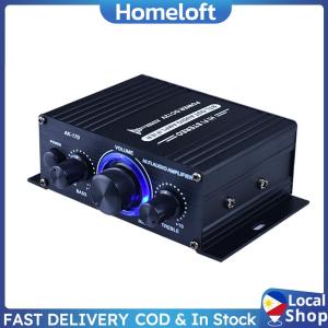 ✨Local Stock✨ AK170 400W 12v Mini Amplifier Hifi Digital Bluetooth Stereo Audio Amplifier Fm Radio Microphone Car Home Player