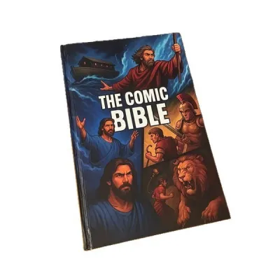 Childrens Bible Comic Book Engaging Visual Storytelling And Easy To Digest Scripture
