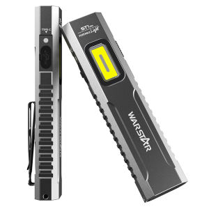 AE Multifunctional work light with strong magnetic attachment and rechargeable LED Flashlight for outdoor maintenance / Dual-purpose emergency lighting