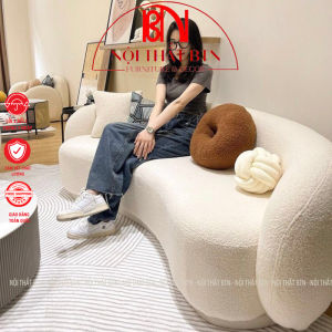 (FREESHIP SG BIÊN HÒA ) GHẾ SOFA BĂNG CONG- SOFA VĂNG CONG -SOFA CONG-SOFA PHÒNG KHÁCH SOFA BẮC ÂU DECOR PHÒNG KHÁCH CAO CẤP