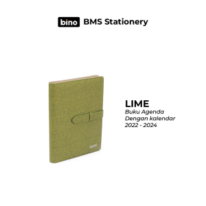 [BMS Stationery] Bantex Buku Agenda | Daily Planner | 2022  2024 | Cover Bahan Kulit Sintetis | 7492