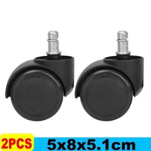 Feelife 2inch Universal Swivel Caster Mute Office Chair Wheel Casters Heavy Duty Swivel Castors Replacemen Furniture Chair Wheels Roller
