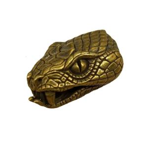 Hole Snake Head Pendants Beads Umbrellas Rope Braiding Woving Lanyard Pendants for Paracord Bracelets and Keychains