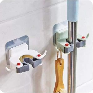 [Freeship MAX] Móc kẹp treo đồ đa năng dán tường treo chổi cây lau nhà đa năng