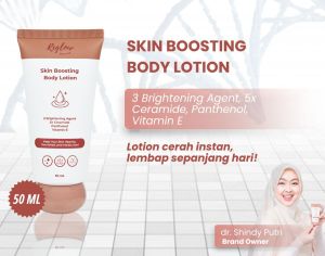 REGLOW Skin Boosting Body Lotion 50 ml - Body Lotion Tone Up Pemutih Badan